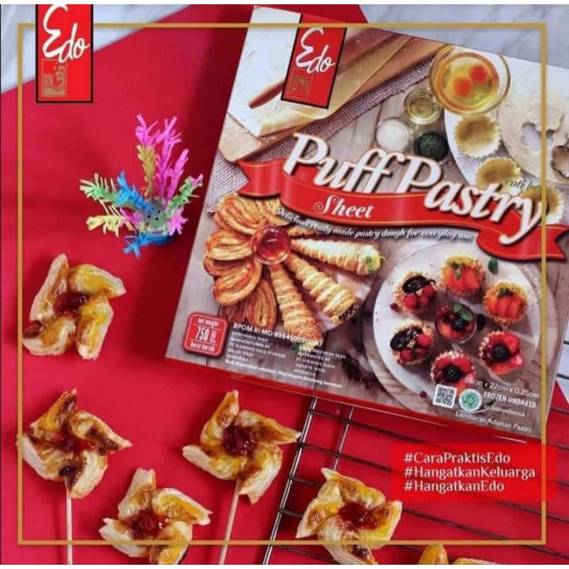 

edo puff pastry sheet 750gr