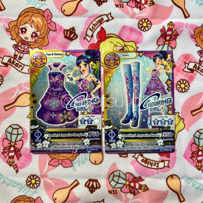 Kartu Aikatsu Amethyst Aquarius Set