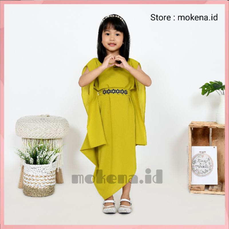 outer kaftan anak viral usia 5-12 th bahan ceruty