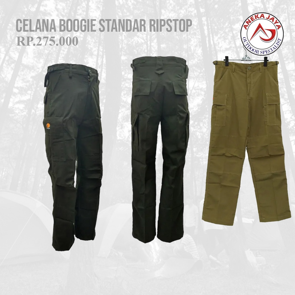 CELANA PANJANG BOOGIE STANDAR RIPSTOP