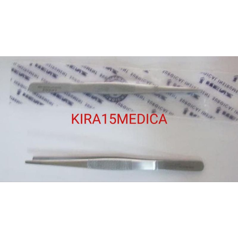 Pinset Cirugis/Tissue Forceps 14 cm Renz/Dressing Forceps 14 cm/Pinset Anatomis 14 cm Renz