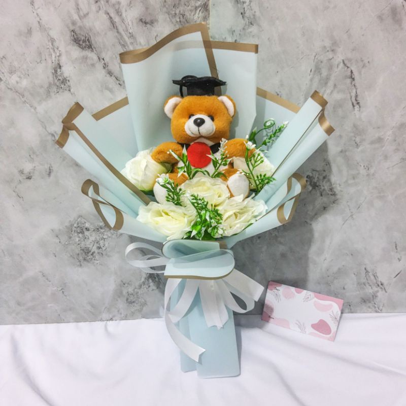 RAINBOW FLORIST Buket Bunga | Buket Bunga Wisuda | Buket Bunga Palsu | Buket | Buket Palsu | Buket Bunga Boneka | Buket Wisuda | Bunga Wisuda