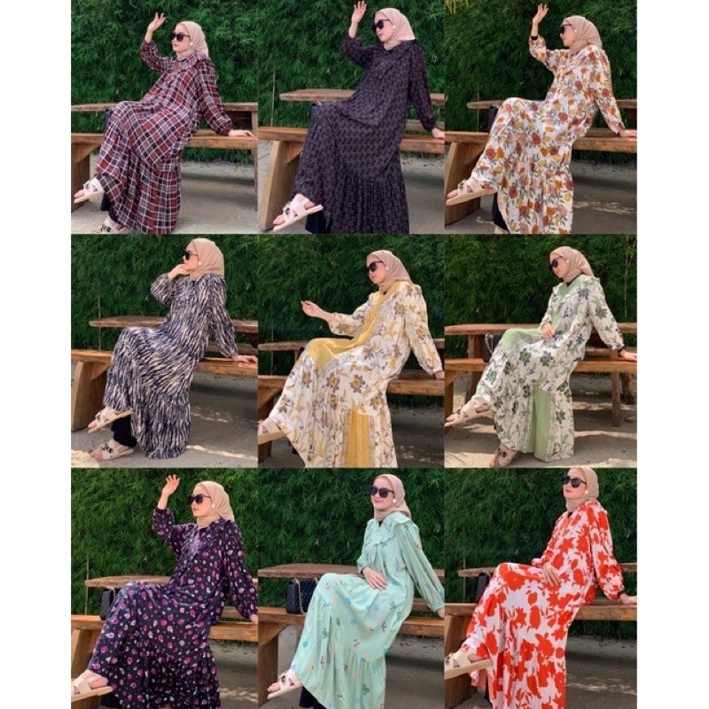 Dress Daster Kekinian Series Terbaru by Senyenyakitu