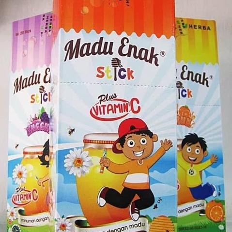 

ふ Madu Enak Stick Minuman Madu isi 20 stick Vitamin Anak ト