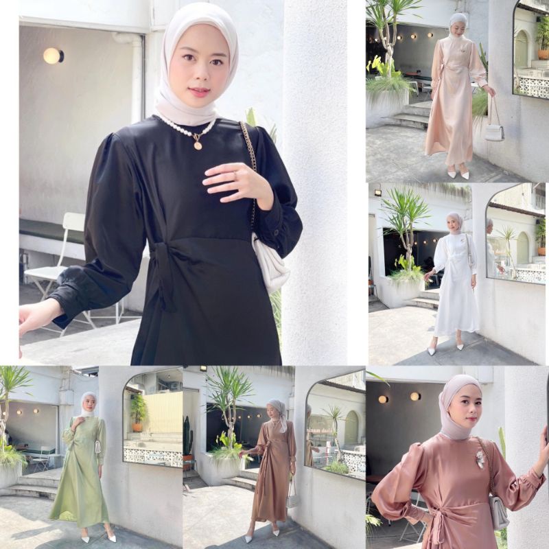 Dress - Fashion Kondangan Gaun Pesta Simple Remaja