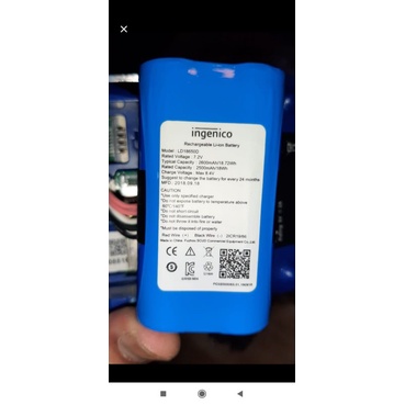 Baterai Edc Apos A8 Ingenico