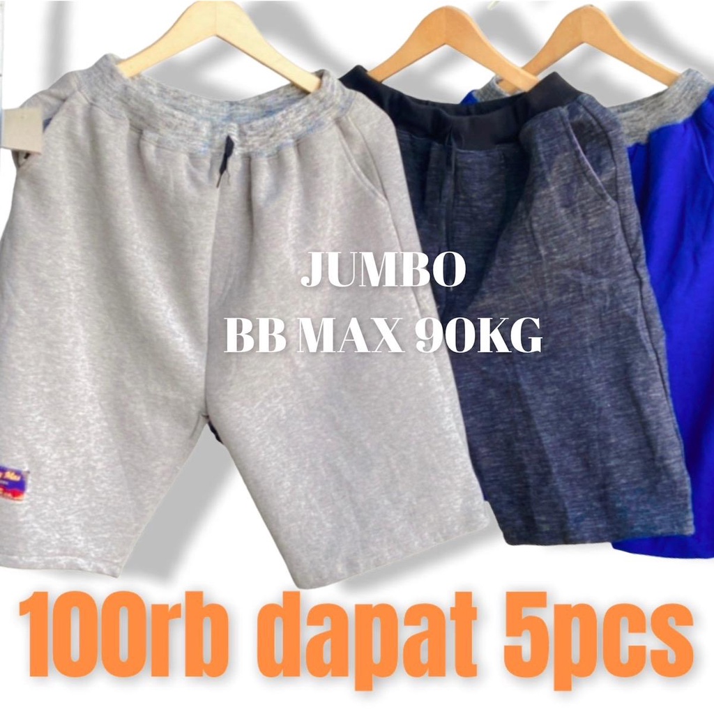 PAKET USAHA 100 dapat 5 CELANA JUMBO PLISPOLI BB 90kg