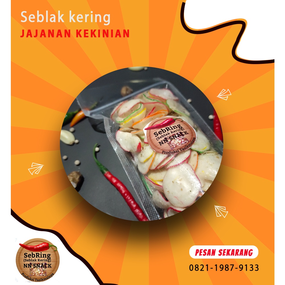 

Promo [[[[NEW]]]] 250 Gram kerupuk seblak cemilan makanan ringan pedas daun jeruk Original pedas Setan