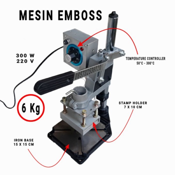 

Jual limited stock mesin stempel emboss kulit dan imitasi 400 watt portabl Berkualitas