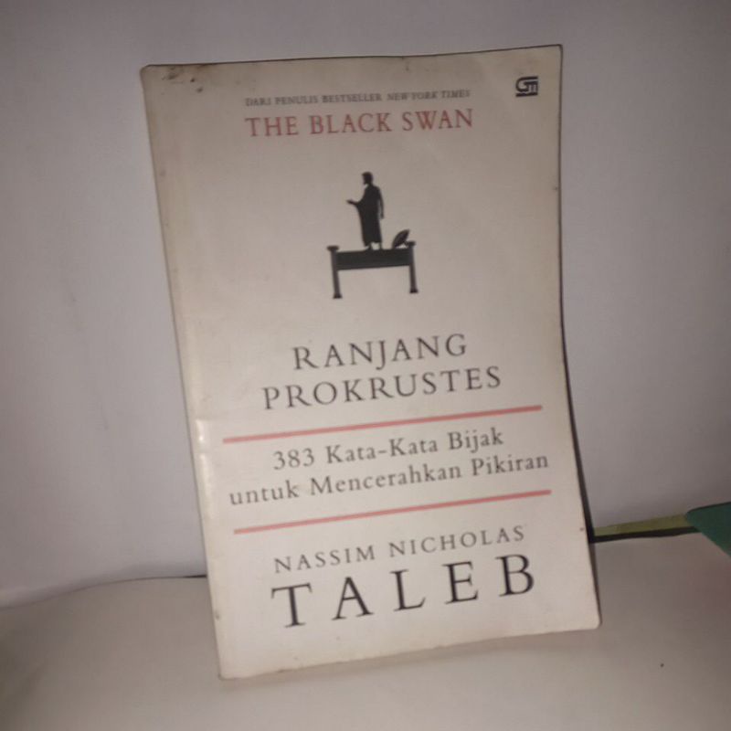 buku Ranjang Prokrustes(383 kata-kata bijak untuk mencerahkan pikiran) karangan Nassim Nicholas Tale