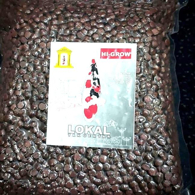 pakan ikan koi LTG (lokal tak gentar)
