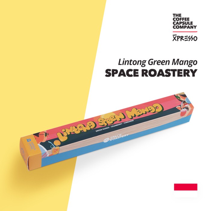 

SPACE ROASTERY - LINTONG GREEN MANGO - NESPRESSO COMPATIBLE