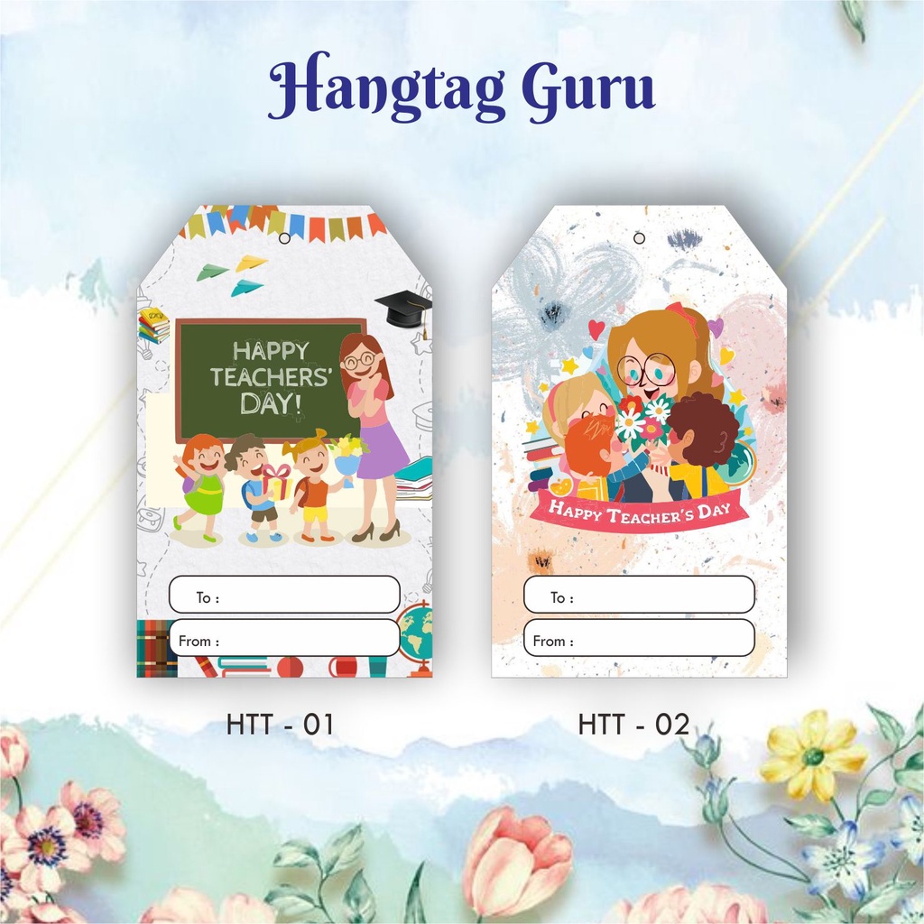 

[25 pcs] Hangtag guru / Tag / Teacher day