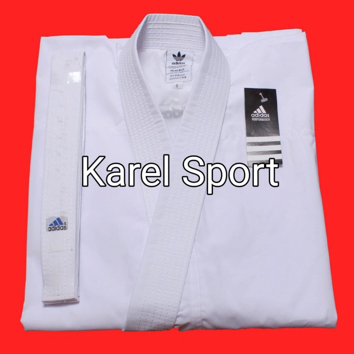 Baju Karate Dewasa Baju Karate Adidas Baju Karate Tegi Adidas - Putih, S