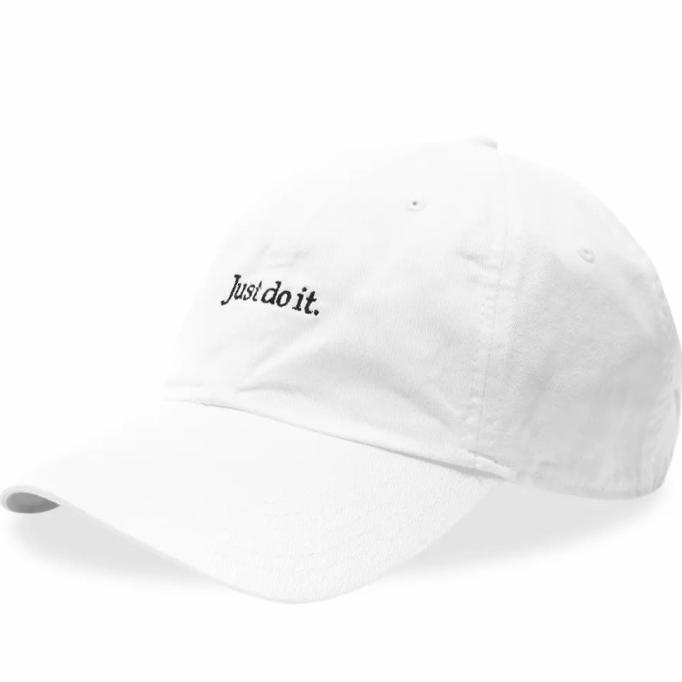 TOPI NIKE SPORTSWEAR H86 JUST DO IT WASHED CAP CQ9512-100 ORIGINAL