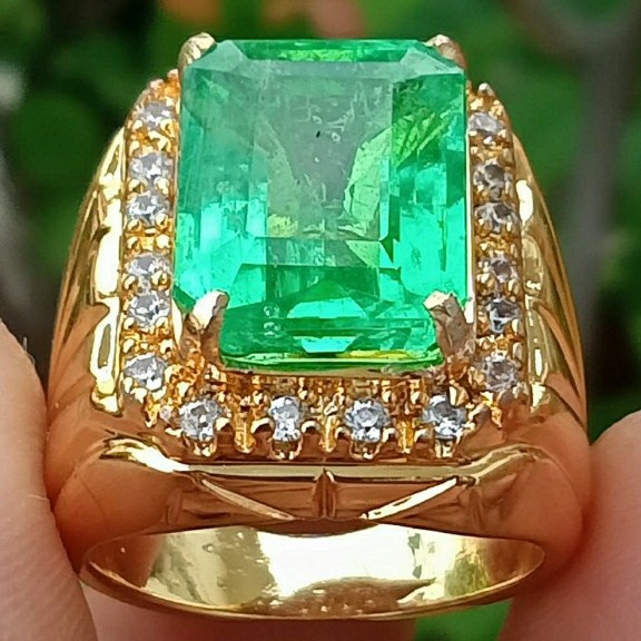 top CINCIN BATU ZAMRUD COLOMBIA CO. CRYSTAL• HIGH QUALITY - 7