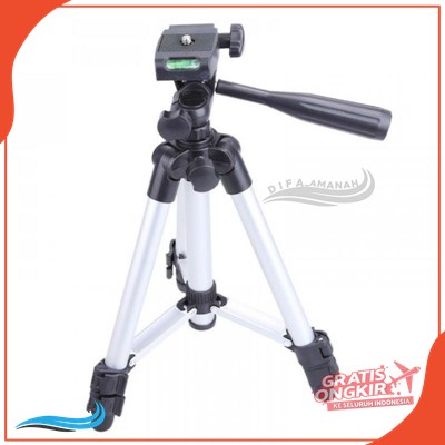 TRIPOD 3120 BLACK HOLDER TRIPOD HP TRIPOD TINGGI BAHAN ALUMINIUM