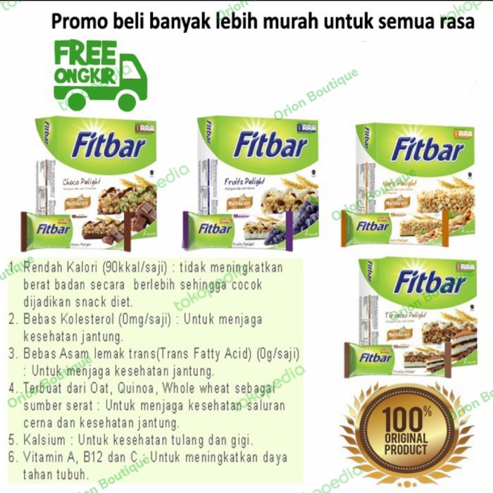 

Sereal Fitbar 1 Box (12X25Gram)