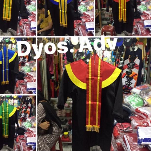 Toga wisuda TK toga tk baju toga TK anak-anak bahan satin berkualitas