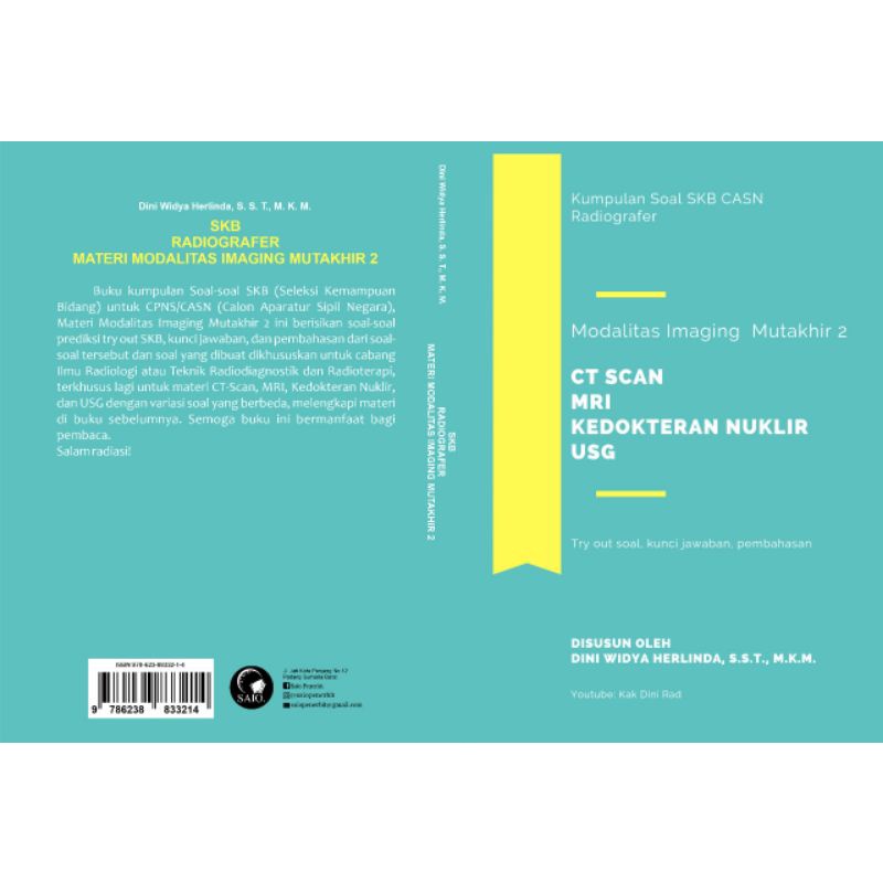 Buku 3 Try Out SKB CPNS/CASN Radiologi untuk Radiografer, Soal CT, MRI, USG, dan Kedokteran Nuklir