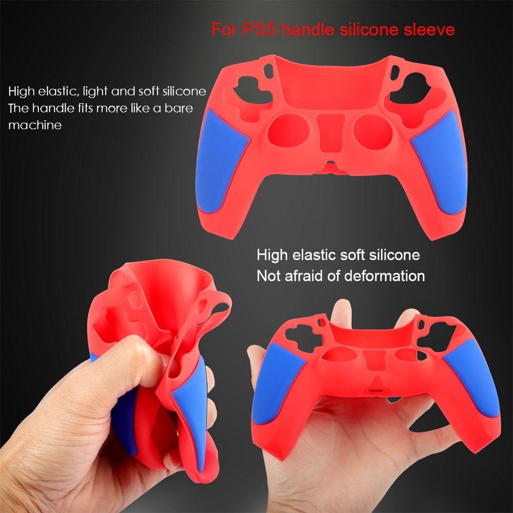 POPULAR Populer Case Pelindung Anti-drop Aksesoris Gamepad Soft Protect Shell Untuk PS5