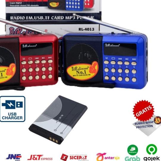 Speaker Radio Portable / Radio Mini Senter Mitsuyama RL-4013