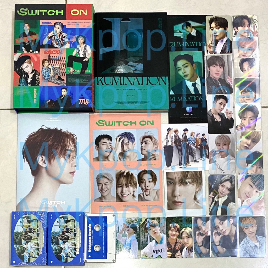 READY Album Astro SF9 Ateez x Kim Jong Kook Season Songs KJK Benefit Hello82 Photocard Hongjoong Jon