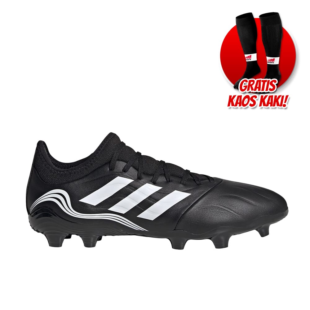 (FREE KAOS KAKI) SEPATU BOLA ADIDAS COPA SENSE.3 FG GW4958 CORE BLACK(100%original)
