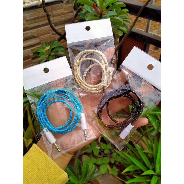 Jual Kabel Data Tali Sepatu Aux Aidio Speaker Audio Speaker Shopee Indonesia