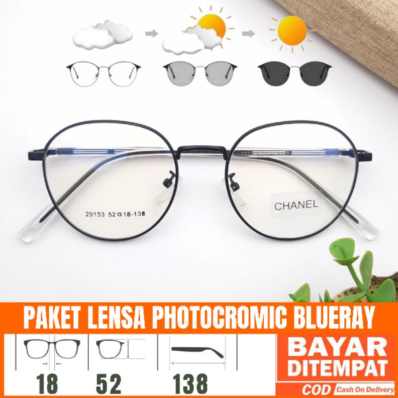 Frame Kacamata 29133 Gratis Lensa Minus