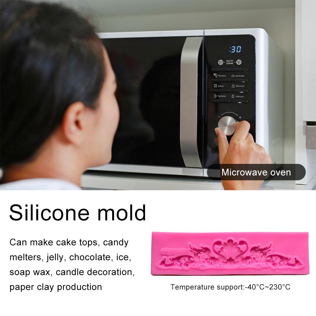 Cetakan Kue Cetakan Silikon Baking Mold Anti Lengket Tahan Panas Emboss Fondant Making Mold