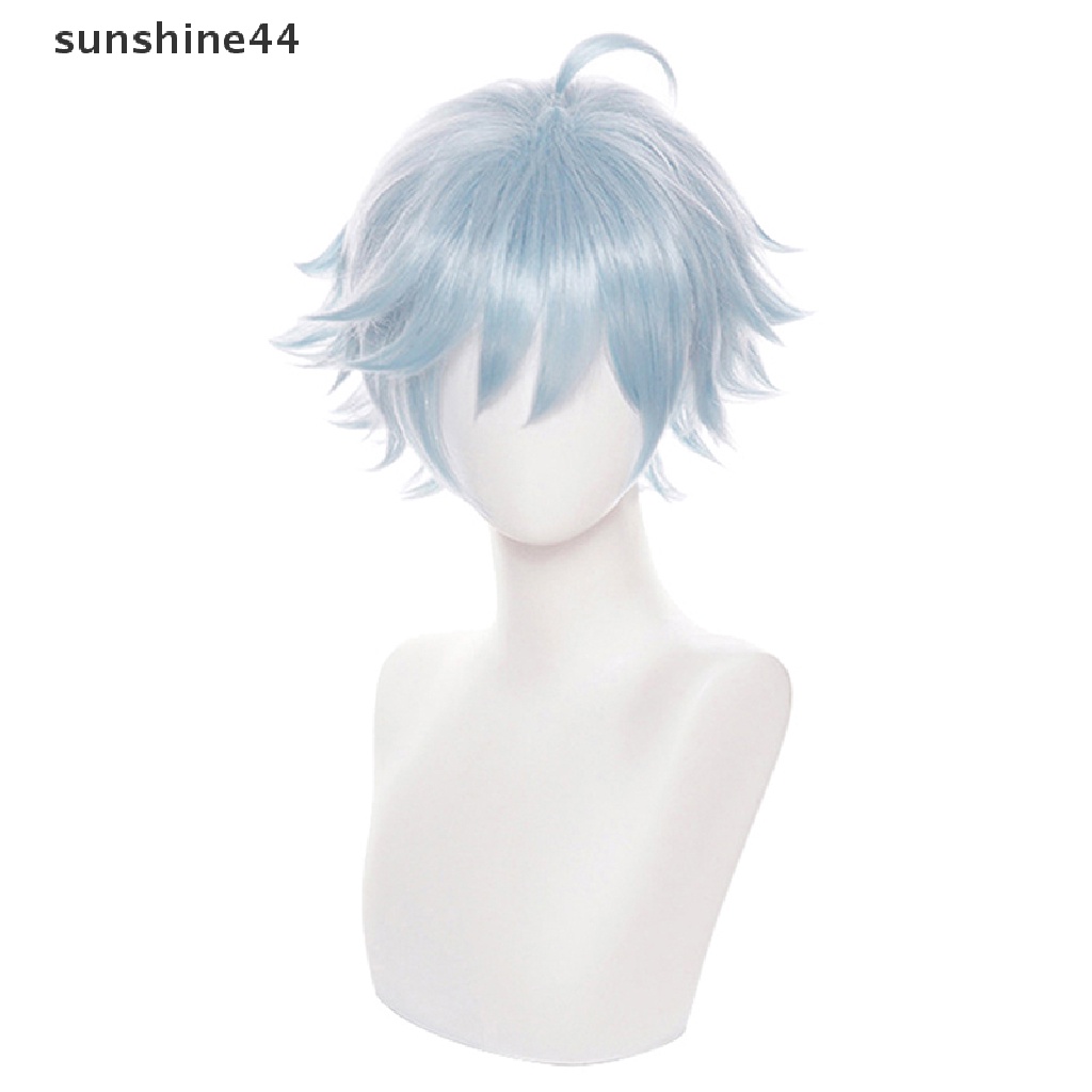 Sunshine Wig / Rambut Palsu Chongyun Untuk Cosplay Halloween