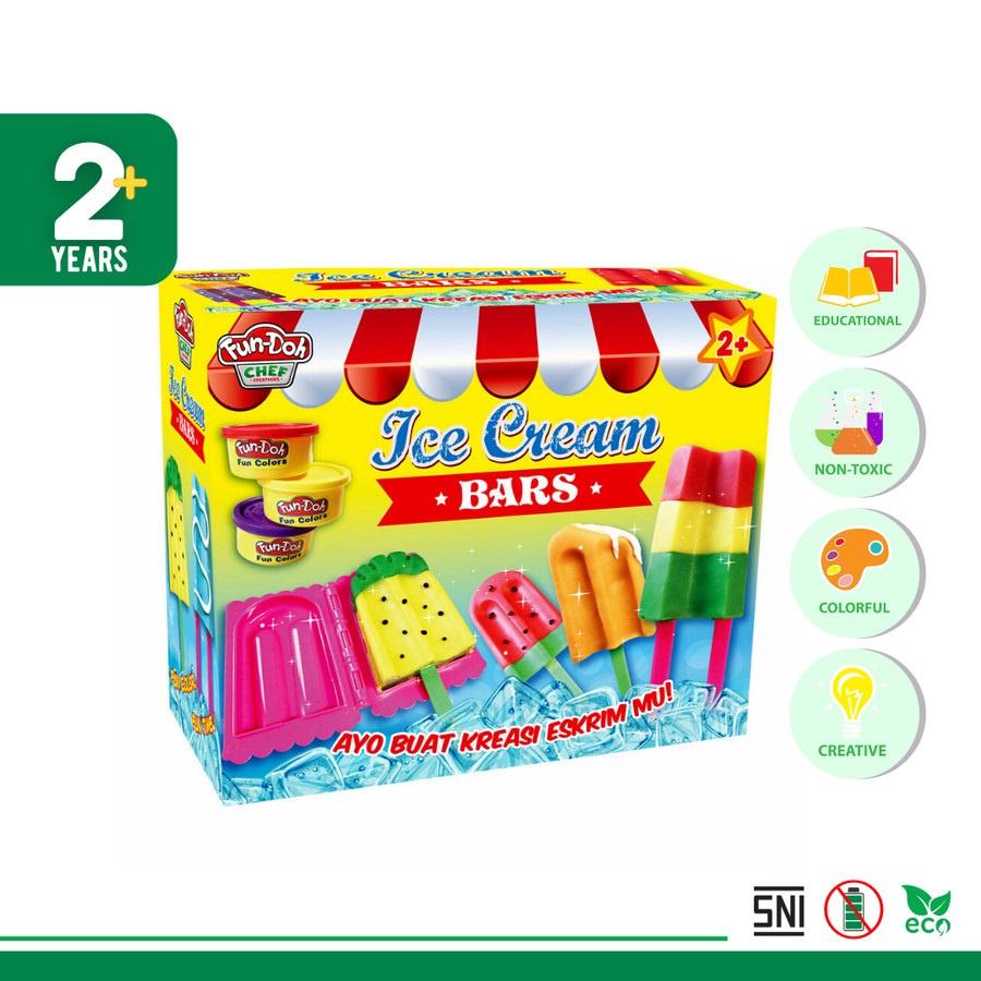 Fun Doh Ice Cream Bars - Mainan Anak FunDoh