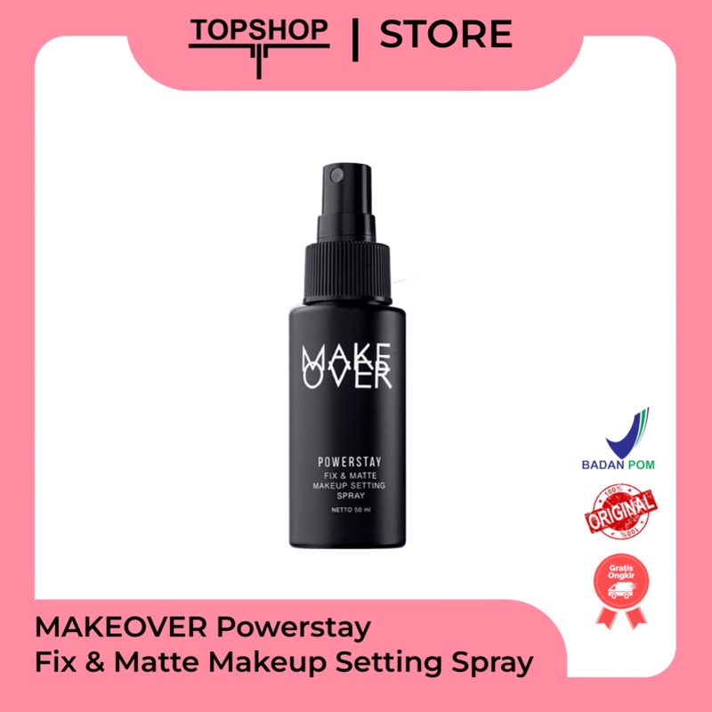 MAKE OVER Powerstay Fix &amp; Matte Setting Spray