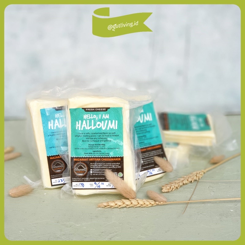 

Keju Halloumi Mazaraat Artisan Cheese Natural