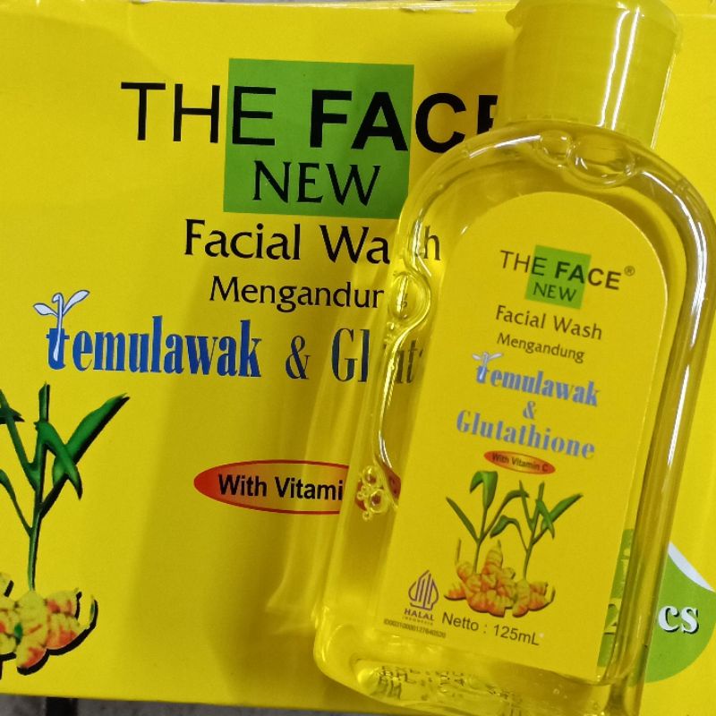 Facial Wash The Face Temulawak 125.ml - LUSINAN