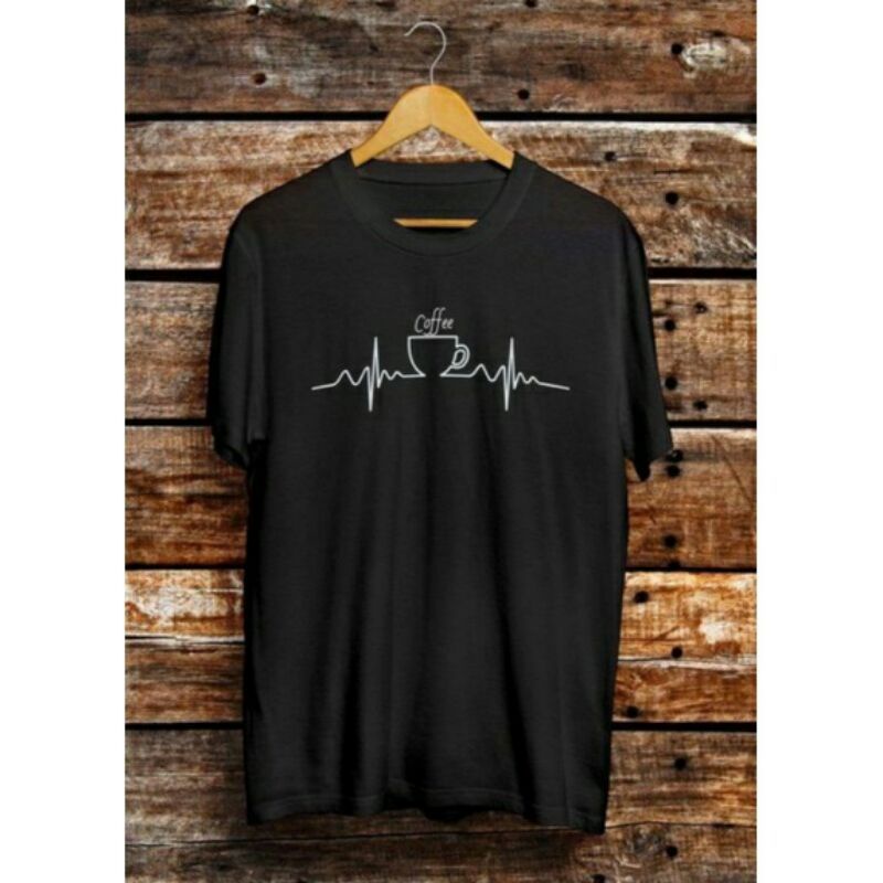 BAJU KAOS DETAK COFFE A2 MOTIF KATA KATA TERLARIS KEREN KEKINIAN UNISEX PRIA WANITA KAOS OVERSIZE MU