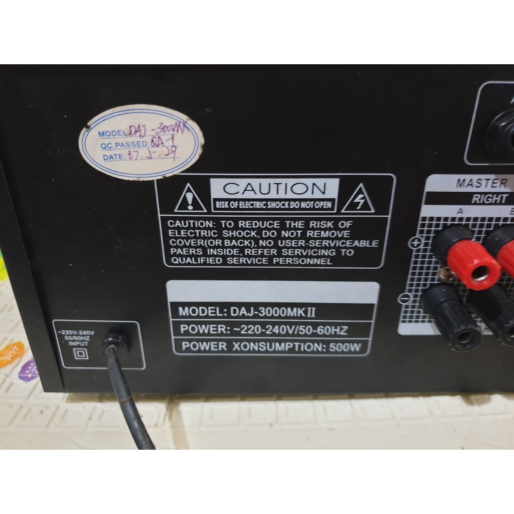 Amplifier karaoke watt besar NO COD / 𝗕𝗔𝗖𝗔 𝗗𝗘𝗦𝗞𝗥𝗜𝗣𝗦𝗜!!!