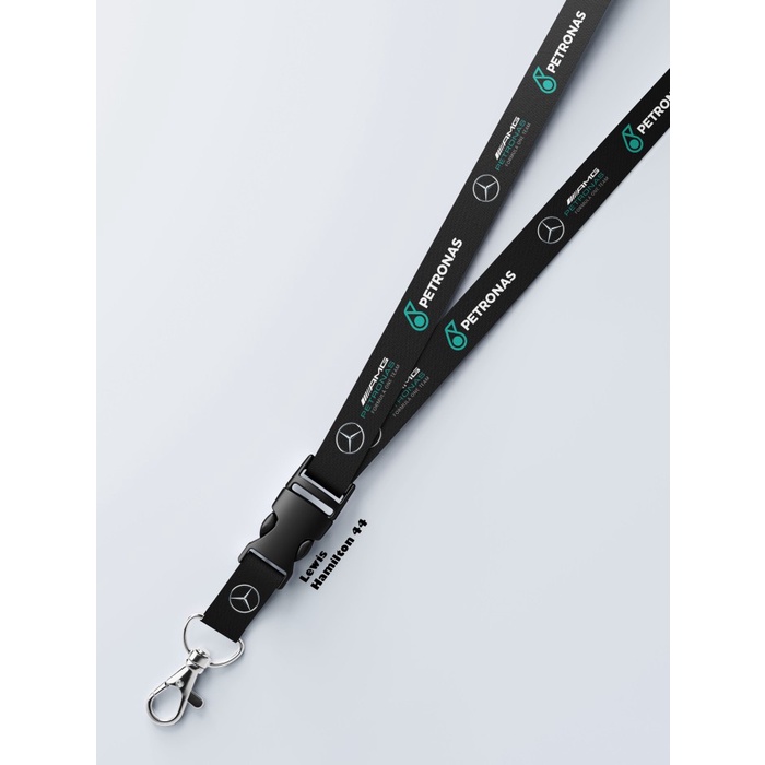 

Lanyard F1 Formula 1 Mercedes Lewis Hamilton Russell Dua Sisi Satuan