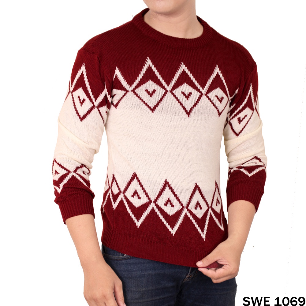 Sweater Modis Pria Tribal SWE 1054