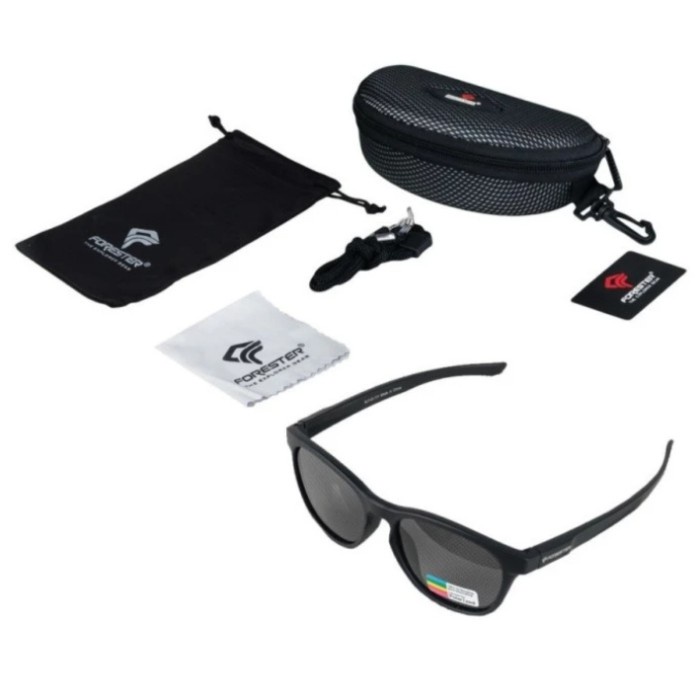 [BISA COD] Kacamata Forester Slf Di 111 Kacamata Single Sunglases Sporty - Hitam / Perlengkapan Olah