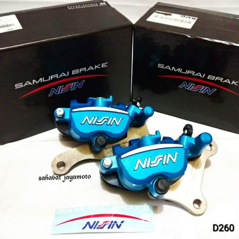 Kaliper Nissin Samurai Depan Belakang Nmax Old Nmax New