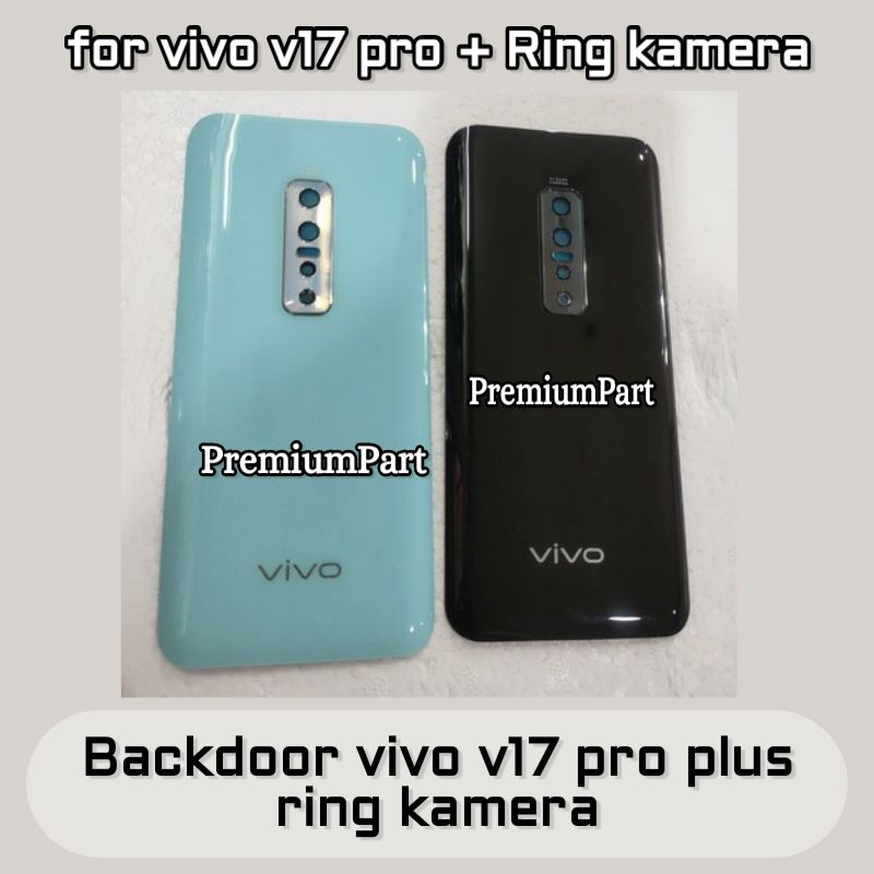 Backdoor Backcover Back Casing Vivo V17Pro V17 Pro Bahan Glass
