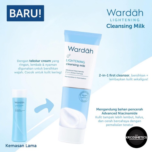 Wardah Lightening Cleansing Milk 100 ml