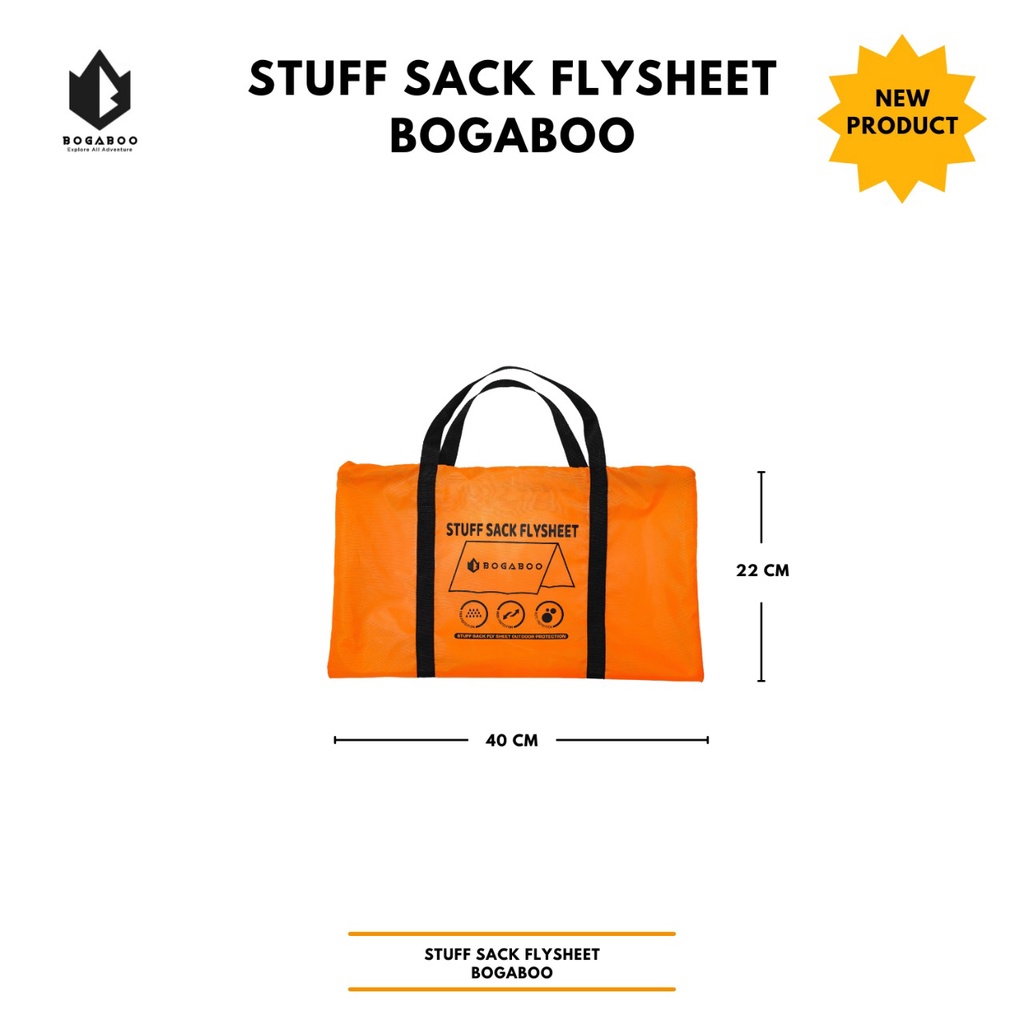 COD Stuff sack FLYSHEET 4 x 6 bogaboo - compression FLY SHEET - TempaT FLYSHEET bogaboo  - sarung  FLYSHEET - pouch FLYSHEET - kantung FLYSHEET - kantong FLYSHEET - tas Fly sheet - wadah FLYSHEET - kantong flysheet - tas FLYSHEET - wadah FLY SHEET bogabOO