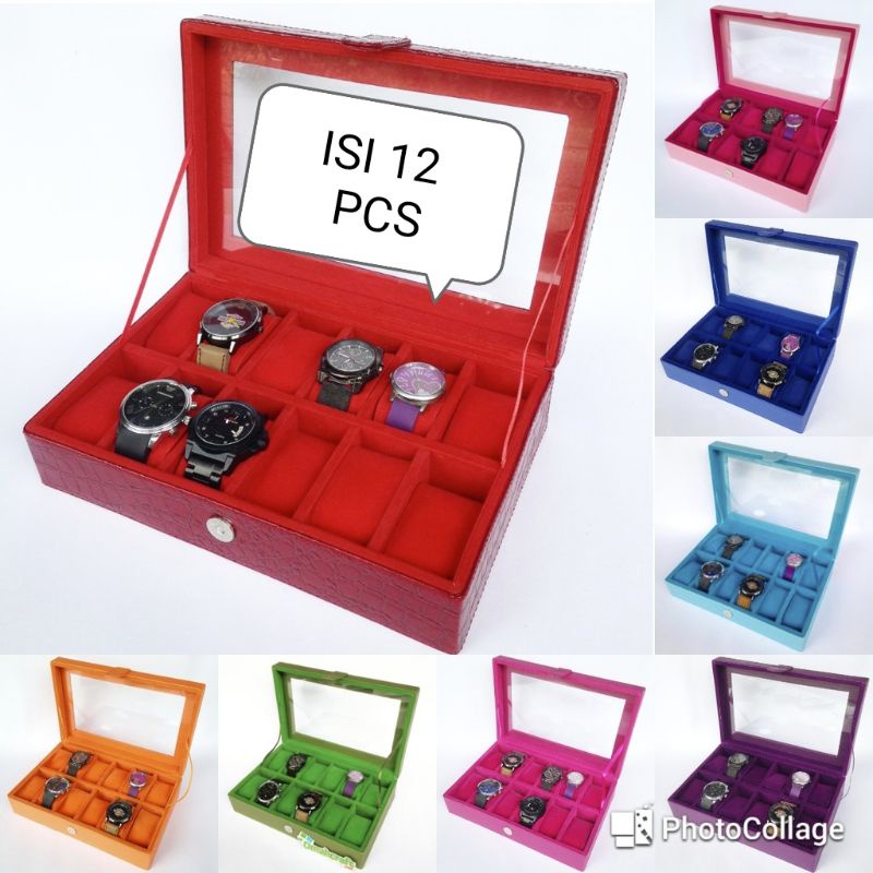 BOX JAM TANGAN ISI 12 PREMIUM