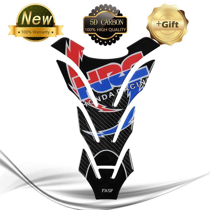 Hrc Stiker Tangki Bensin Motor Honda CBR / CB190 300 400 500 650 1000 arbon fiber Reflektif