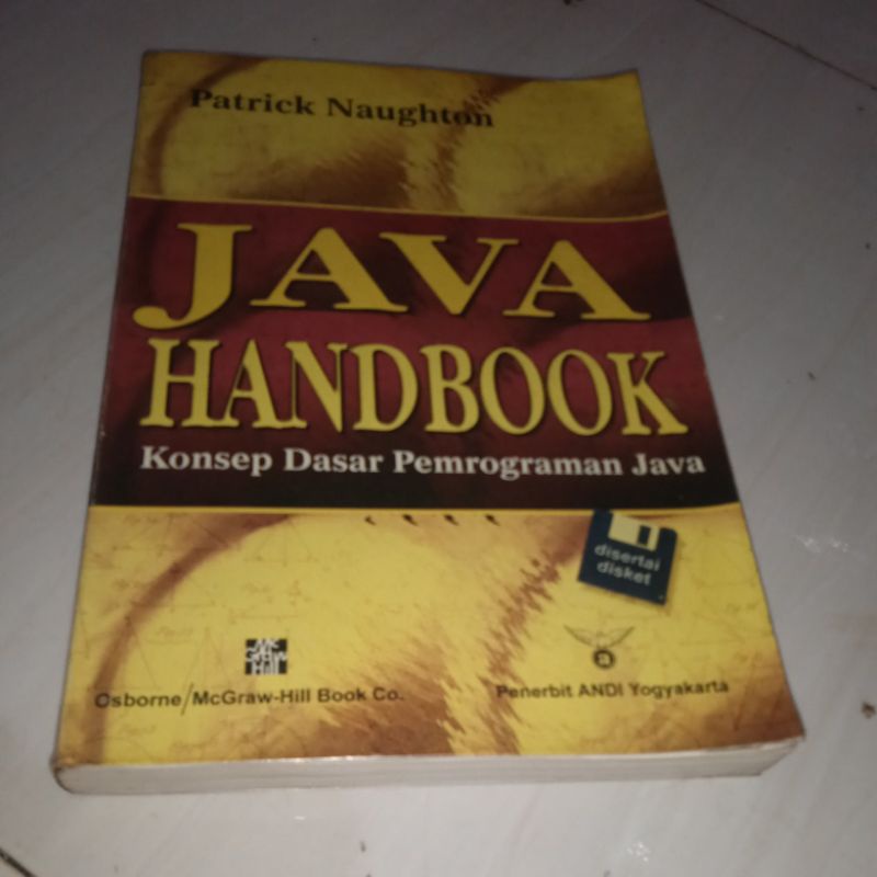 java handbook.. konsep dasar pemrograman java