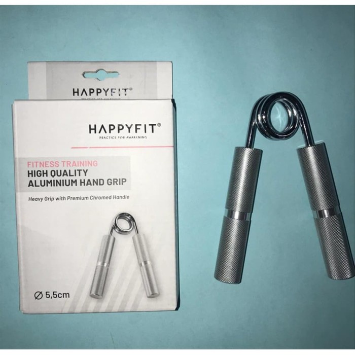 [READY] Happy Fit Premium Alumunium Hand Grip Original / Perlengkapan Olahraga Outdoor Murah LIMITED