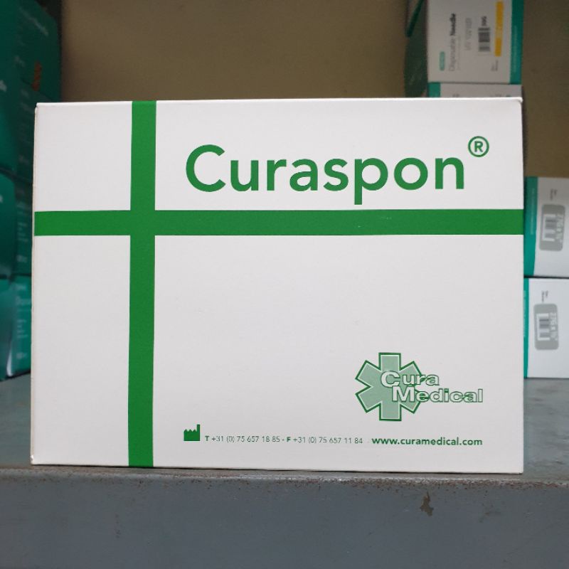 Curaspon Standard 80 x 50 x 10mm isi 20 Pcs Curaspon Dental